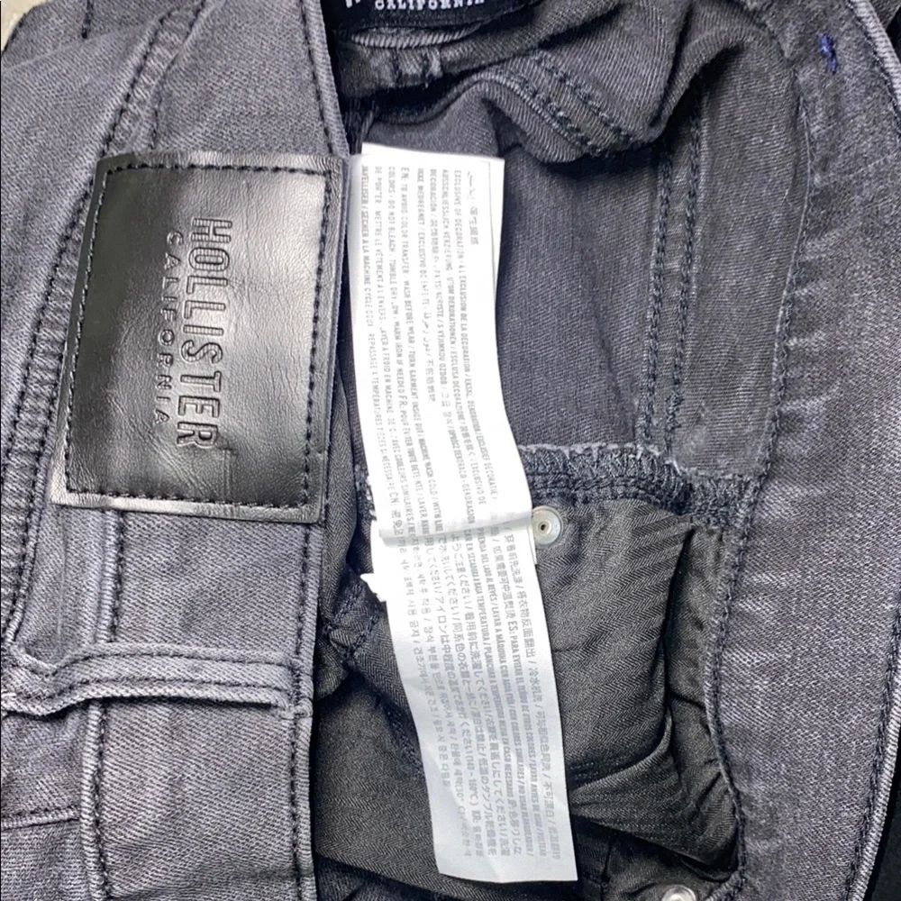 Hollister Black Skinny Jeans Advanced Stretch Fit